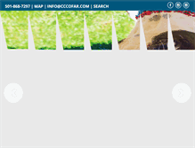 Tablet Screenshot of caninecountryclubar.com